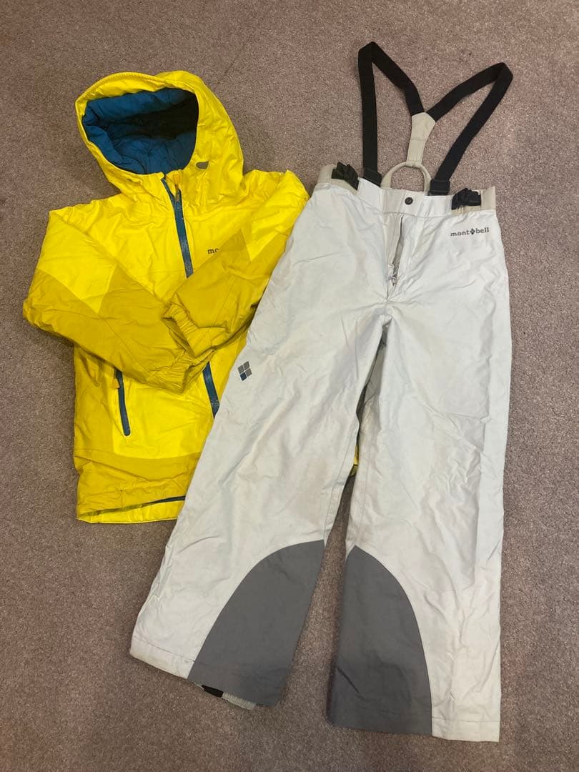mont-bell 子供用スキーウェア 120/130 モンベル