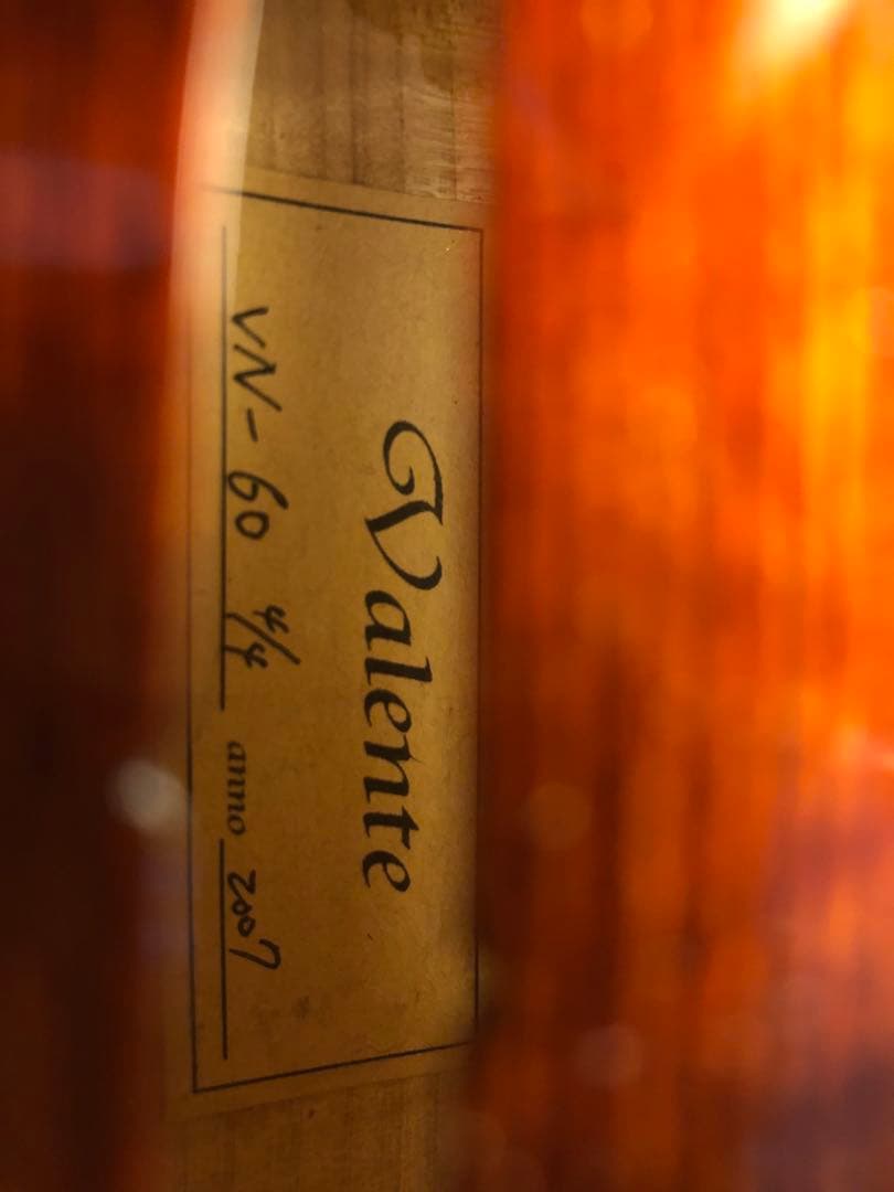 【駒&魂柱調整済】ValenteバレンテバイオリンVN60 4/4 2007