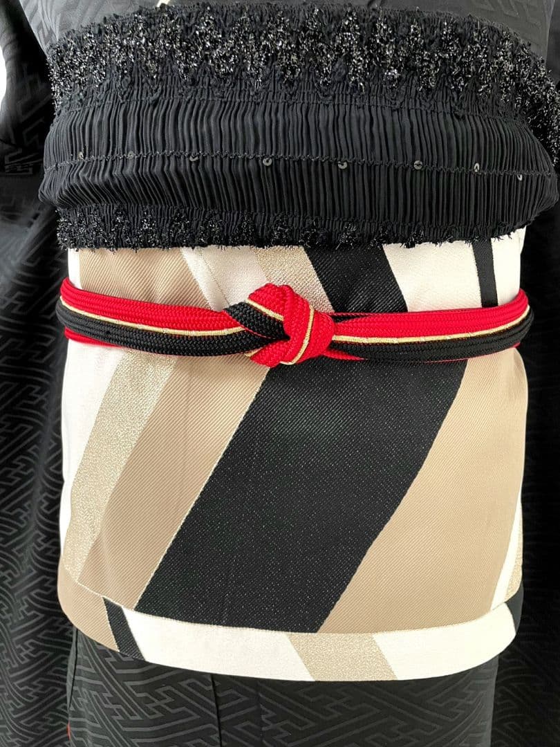 売約済み【Mode-Style】★★　黒無地　振袖単品★★