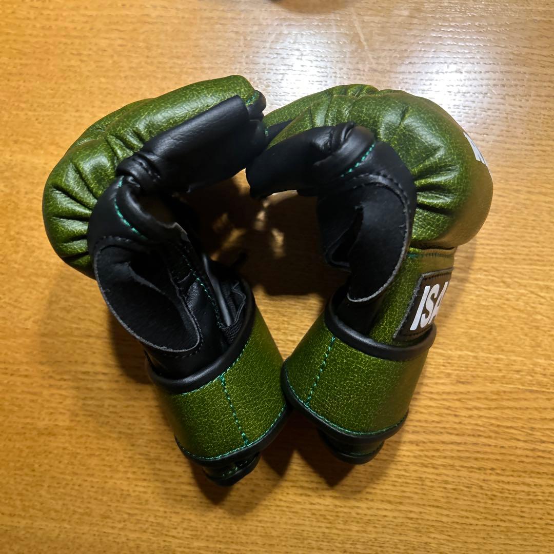 RIZIN ISAMI グリーン ボクシンググローブ Lサイズ