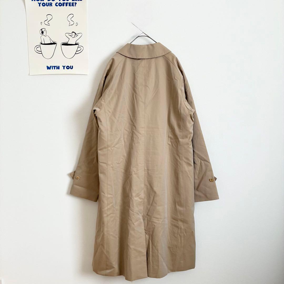 三陽商会　サンヨー/SANYO ステンカラーコート　ロング丈　キュプ　キレイめ