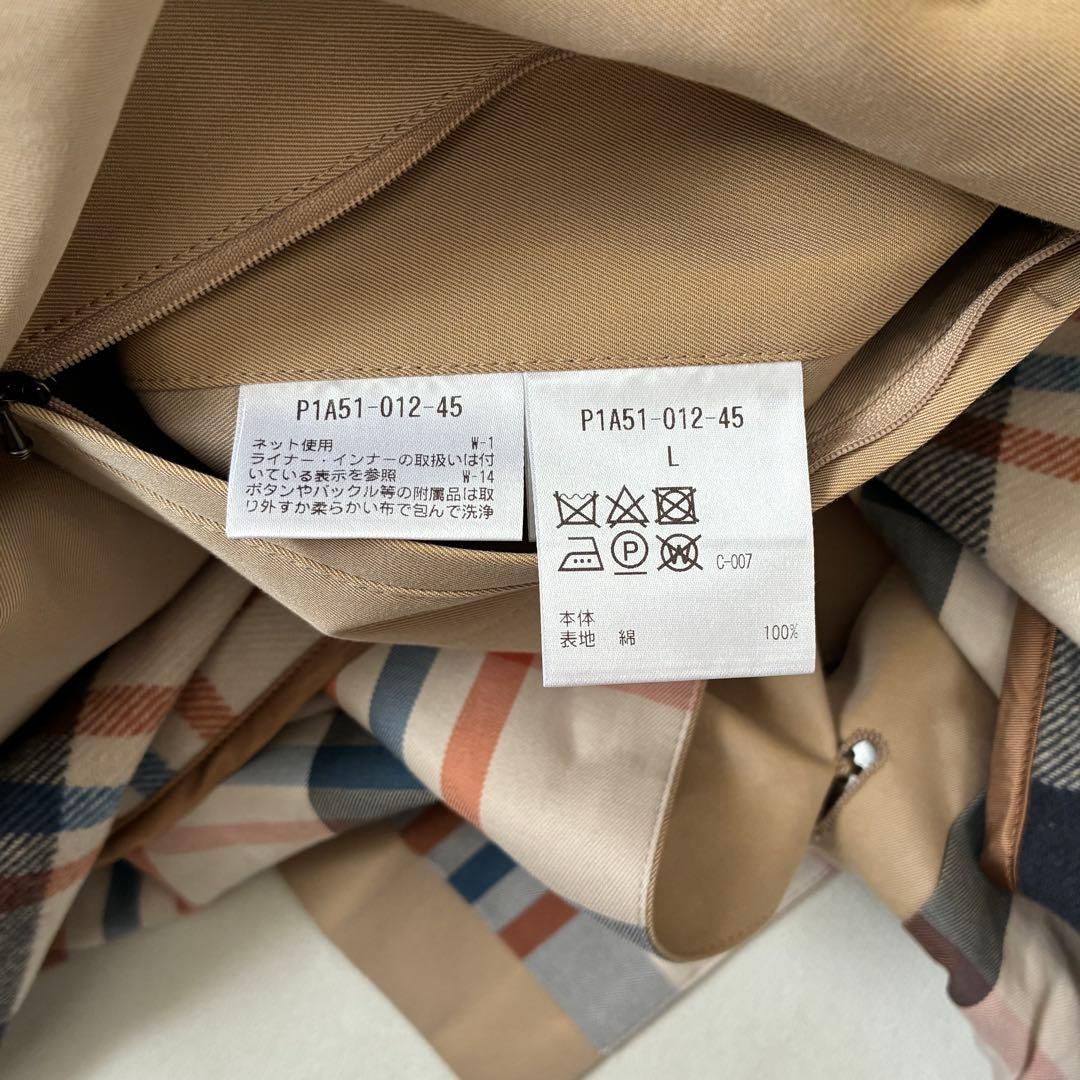 三陽商会　サンヨー/SANYO ステンカラーコート　ロング丈　キュプ　キレイめ