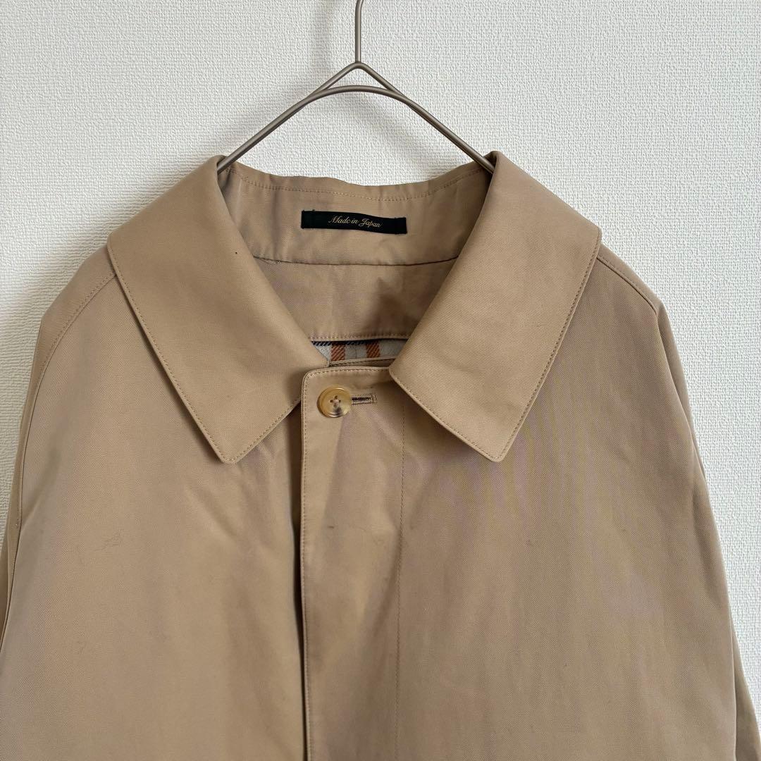 三陽商会　サンヨー/SANYO ステンカラーコート　ロング丈　キュプ　キレイめ