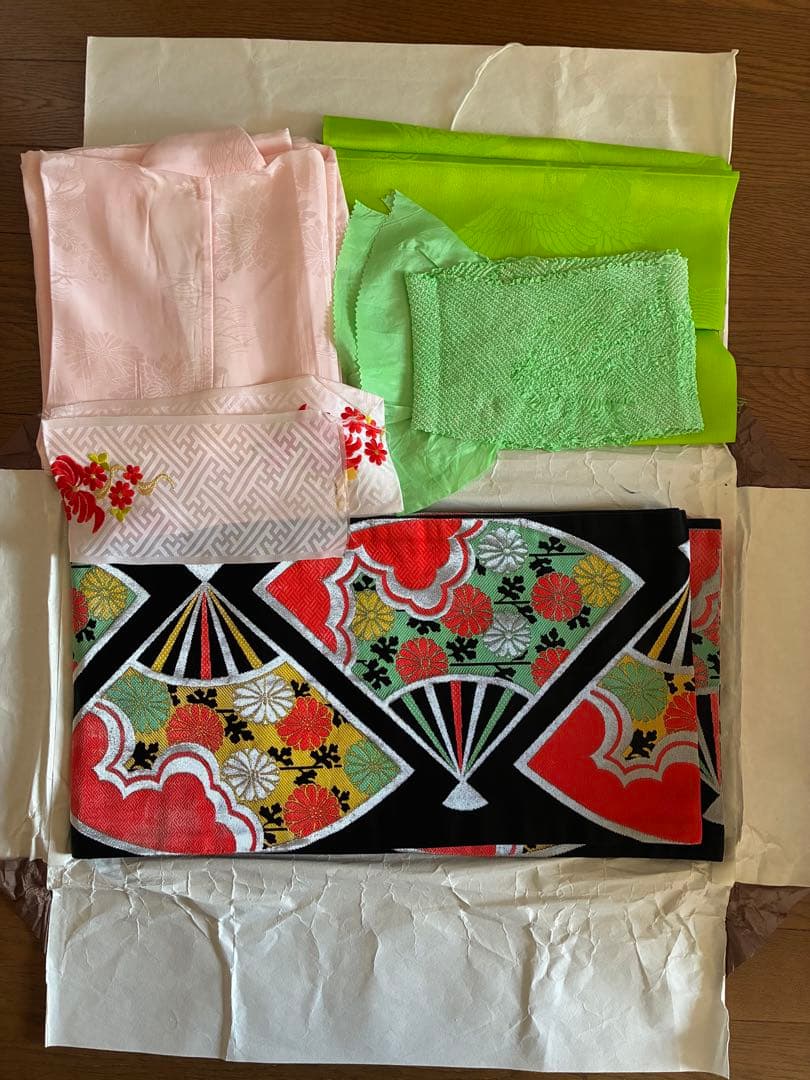 【mai】昭和レトロ 七五三 753 ハーフ成人式　着物フルセット