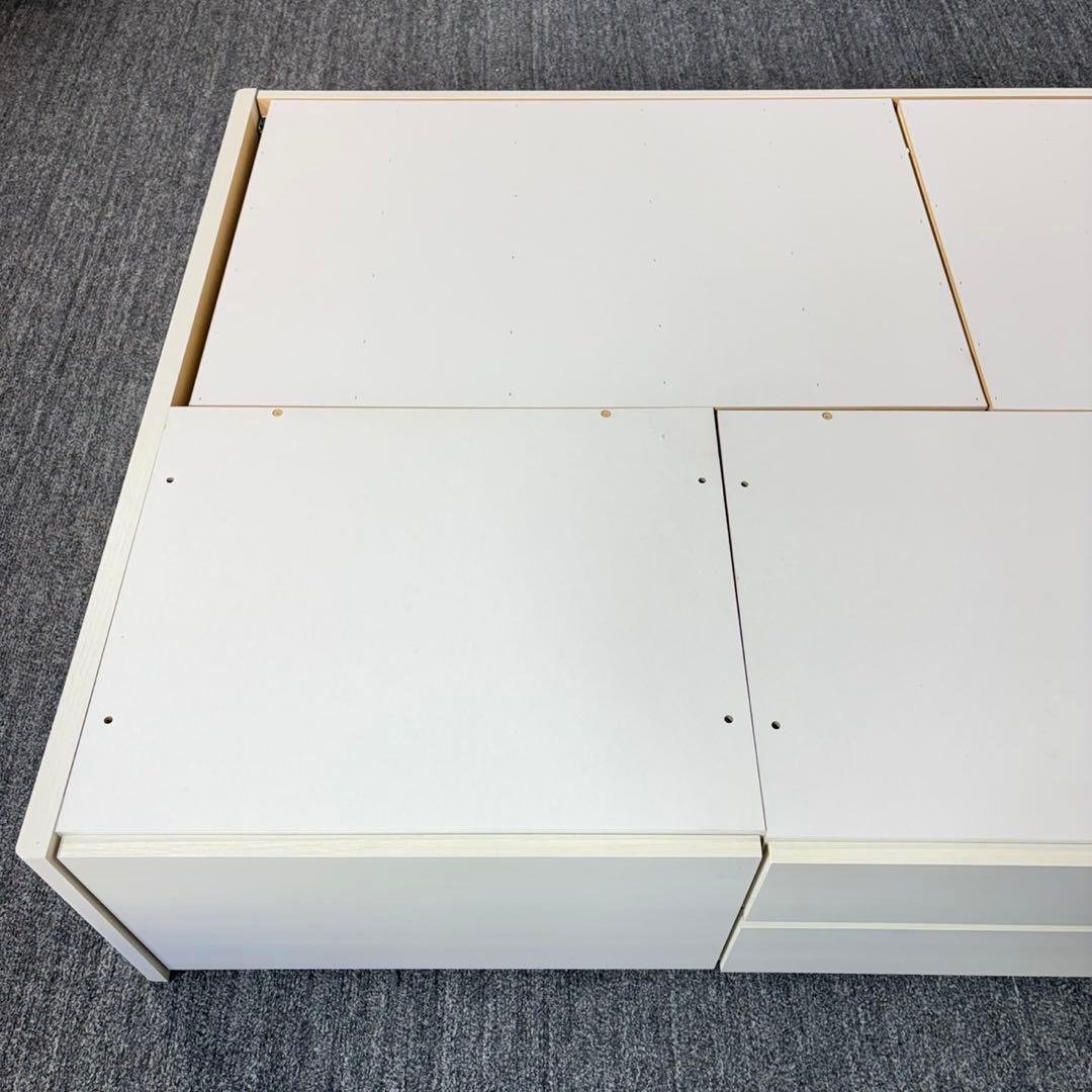 ニトリ ベットフレーム セミダブルサイズ 収納付き 寝具 家具 C060