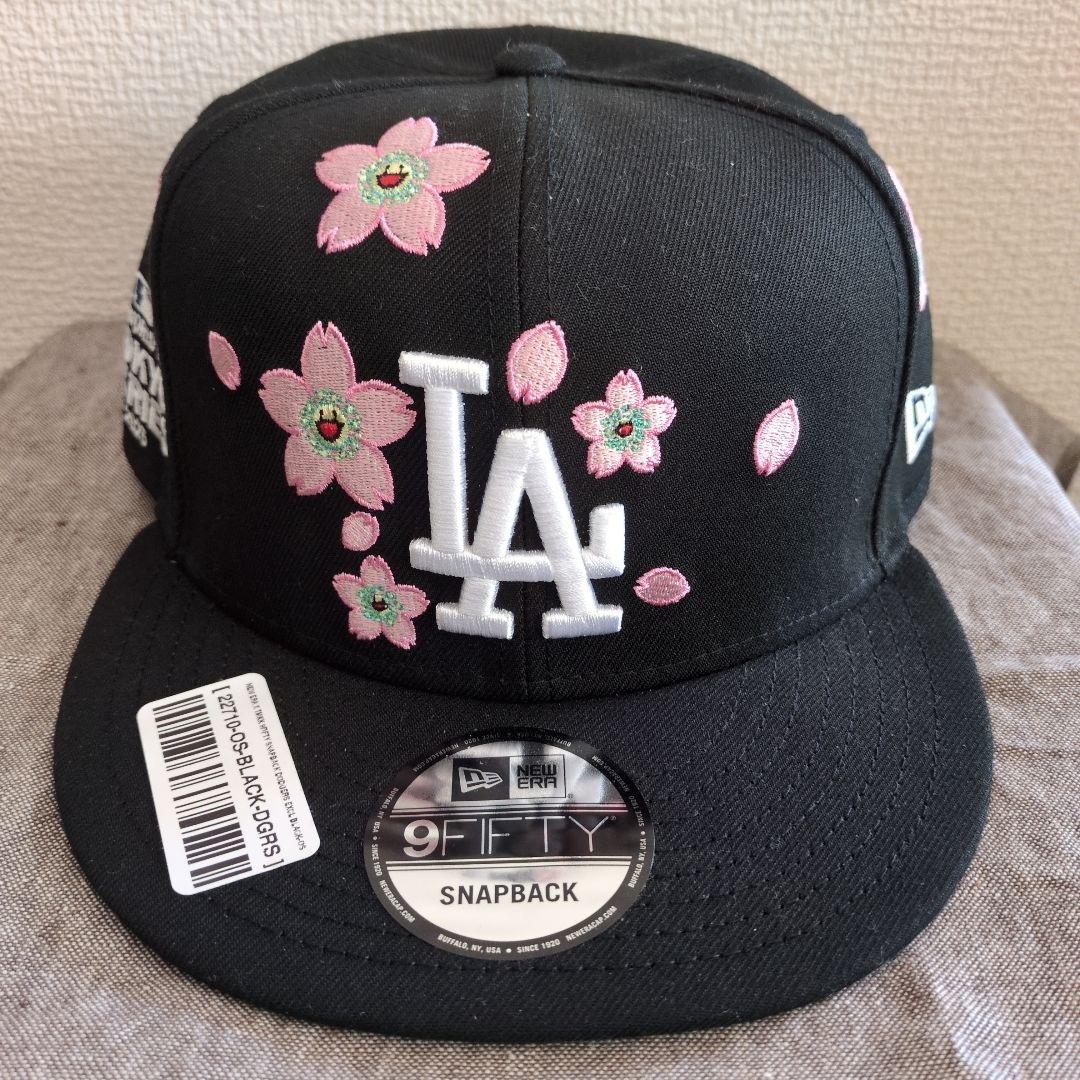 村上隆 MLB東京シリーズ ドジャース 9FIFTY キャップ ブラック