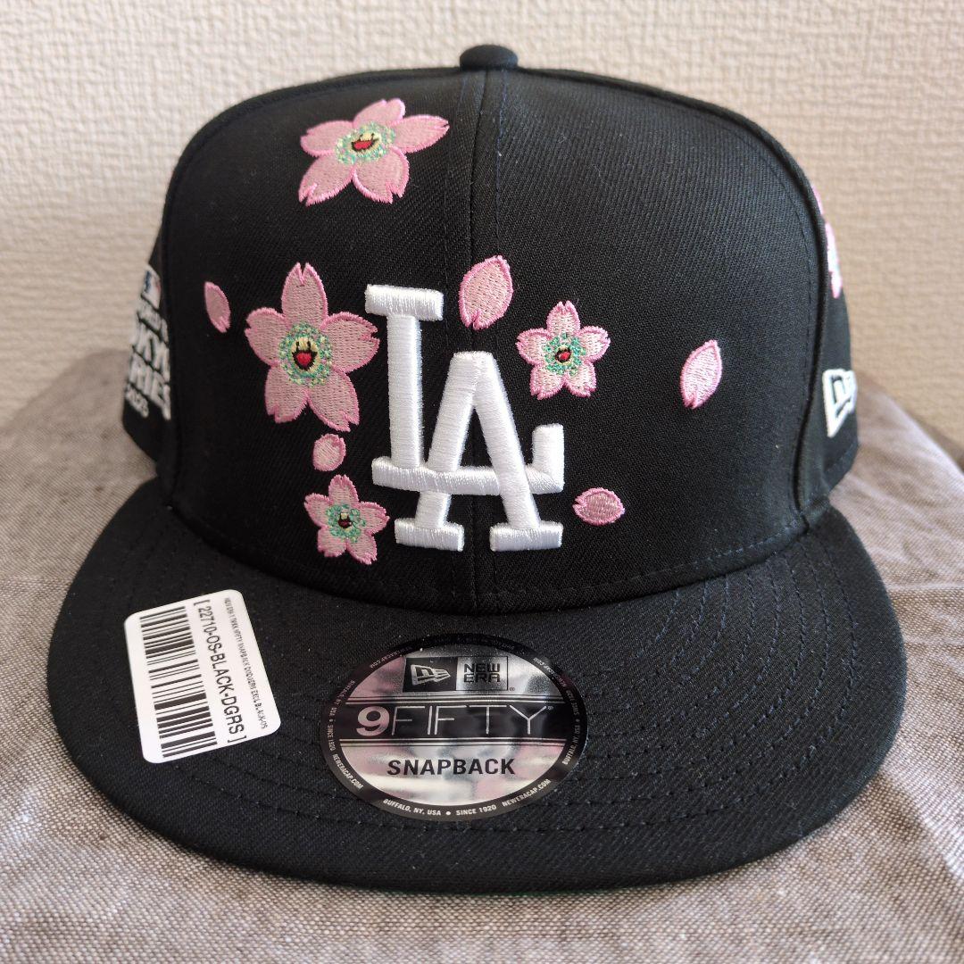 村上隆 MLB東京シリーズ ドジャース 9FIFTY キャップ ブラック