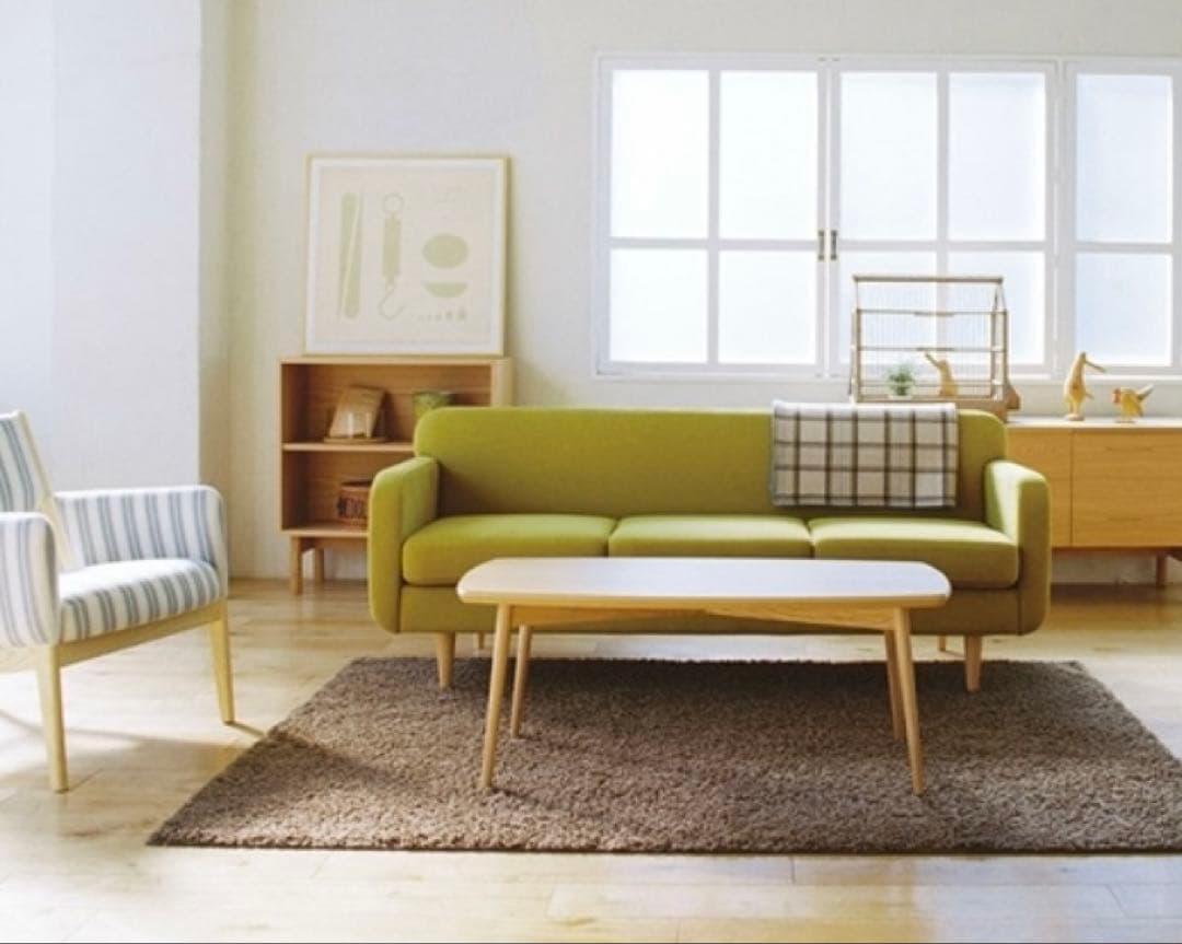 傷の無い美品★IDEE ADONIS LOW TABLE ANTON brown