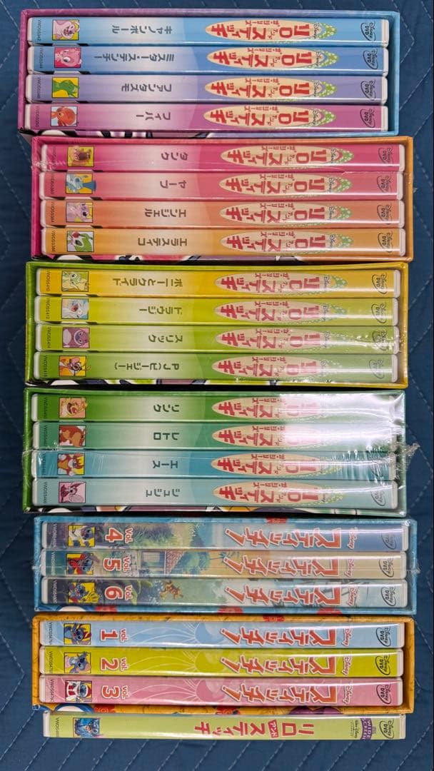 ☆*☆様 未開封品多数!!リロアンドスティッチ　DVD BOXセット　ディズニー