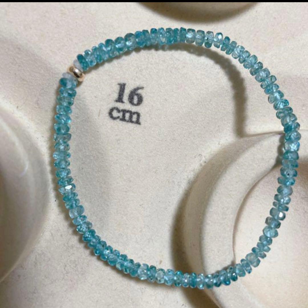 Yjkayさま•*¨*•.¸♬︎専用出品♡ブルージルコン ブレスレット