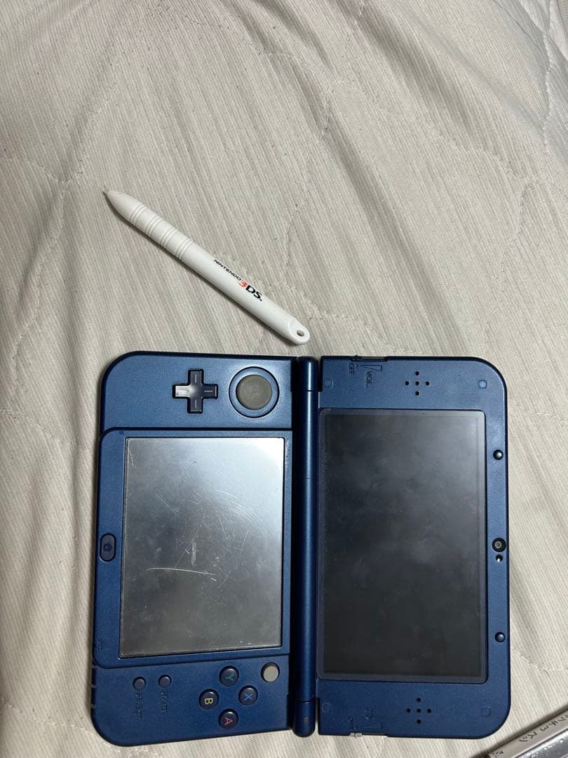 new Nintendo 3DS LL ネイビー + ゲームソフト