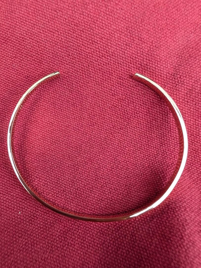 K18 ハンドメイド バングル 12.8g