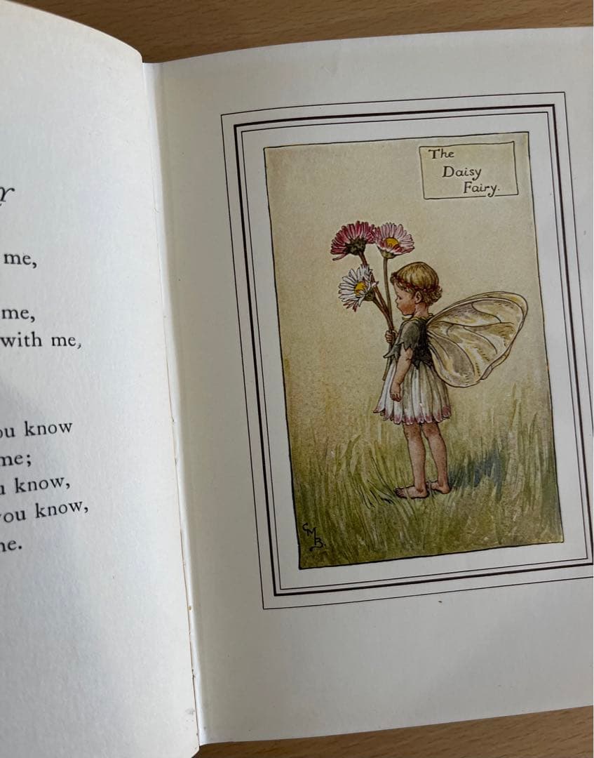 No.97 希少 貴重 古書 洋書 絵本 アンティーク ビンテージ 花の妖精