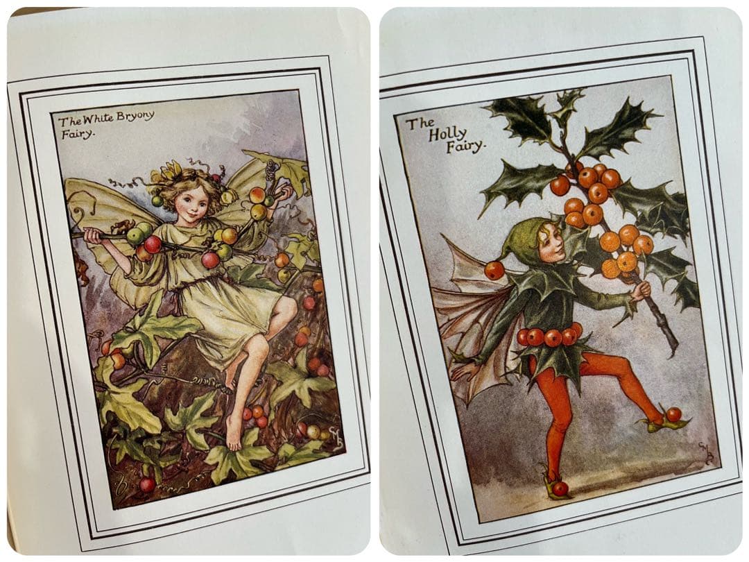 No.97 希少 貴重 古書 洋書 絵本 アンティーク ビンテージ 花の妖精