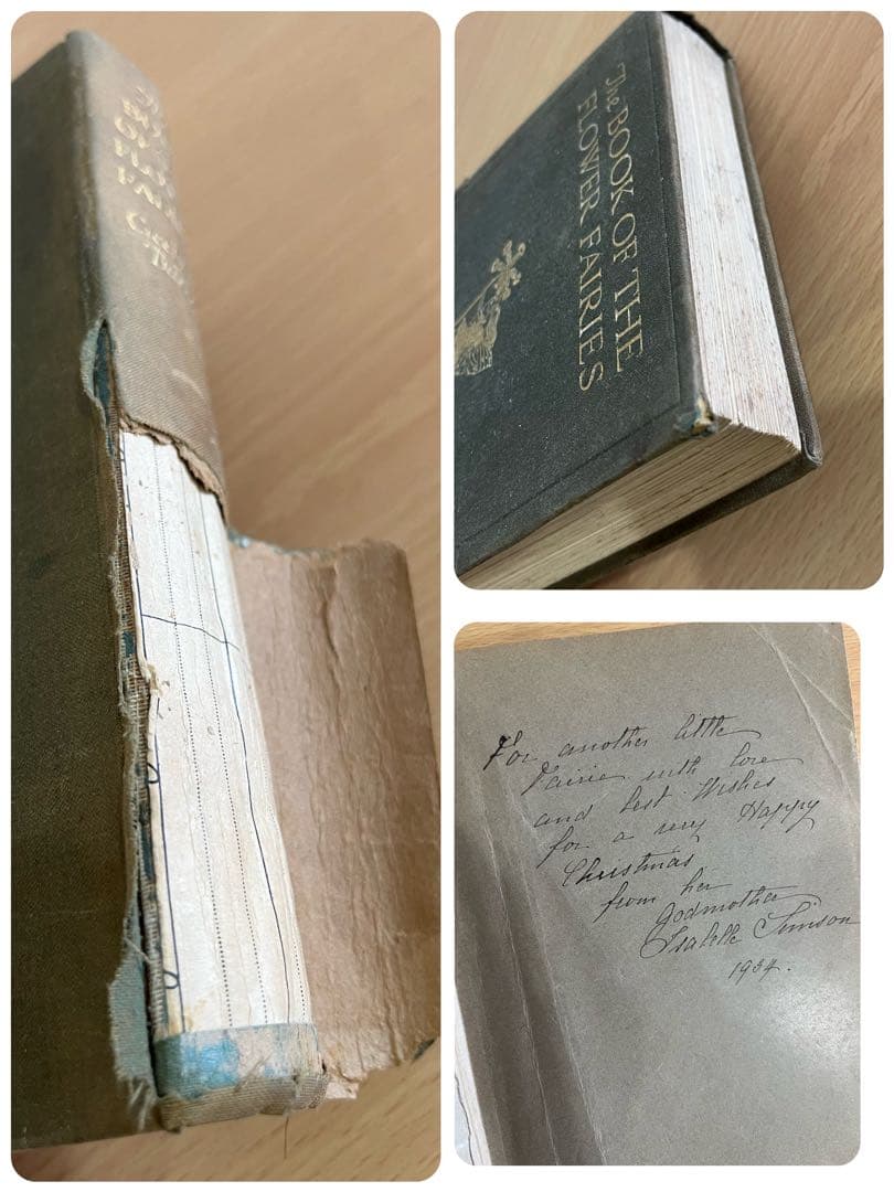 No.97 希少 貴重 古書 洋書 絵本 アンティーク ビンテージ 花の妖精