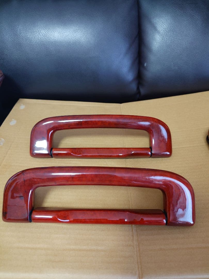 セルシオ30後期　木目調アシストグリップ