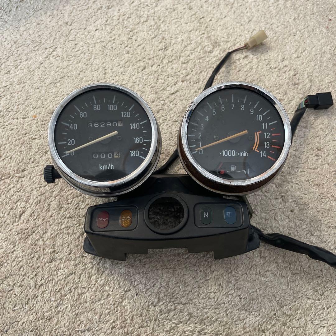 ゼファー400 砲弾メーター zephyr