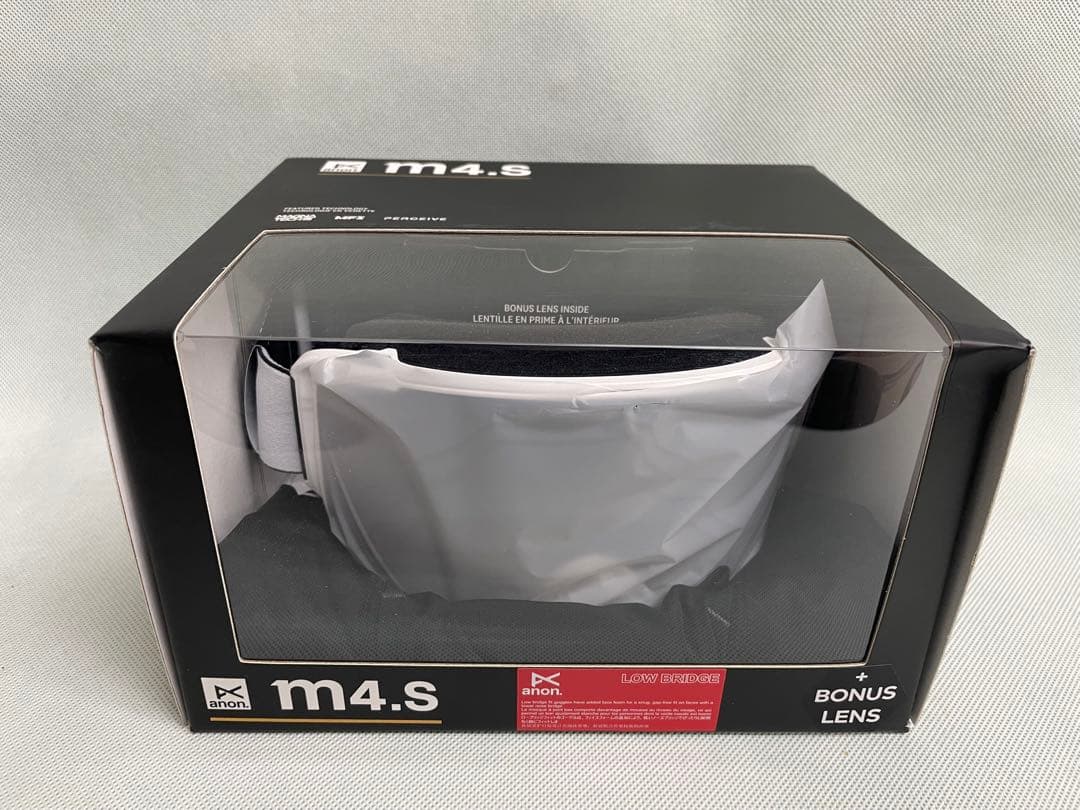 スキー・スノーボードアクセサリー anon. 24-25 M4S WHITE