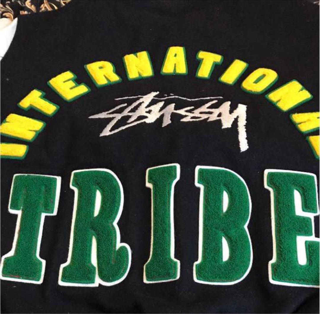 専用OLDSTUSSY/タグ欠損ISTバーシティージャケットスタジャン