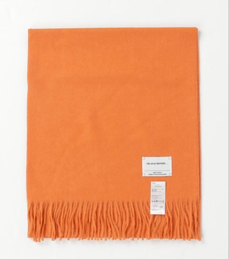 THE INOUE BROTHERS Brushed Scarf マフラー