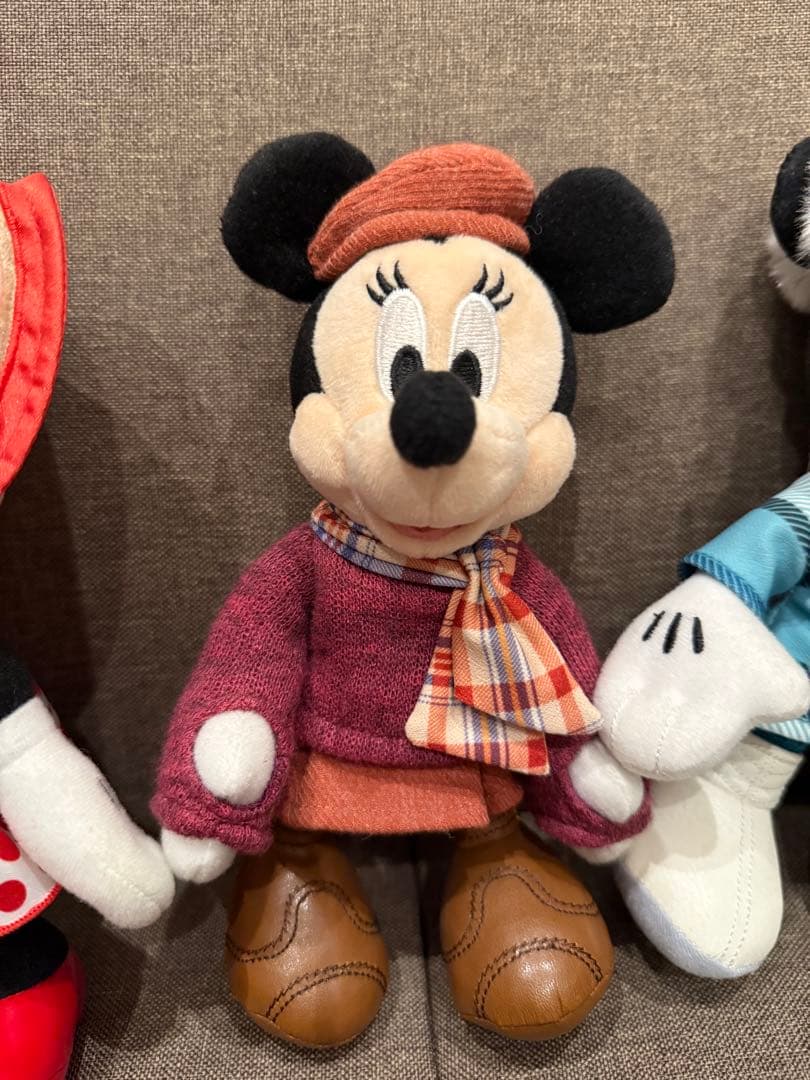 【ミニーのスタイルスタジオ】ぬいぐるみバッジ4体セット