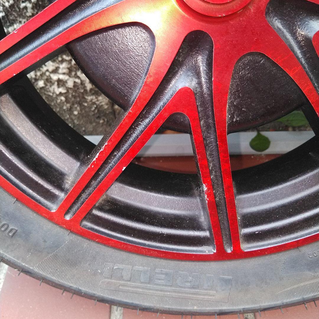 シグナスX 1.2.3型用　メーカー不明ホイール前後セット