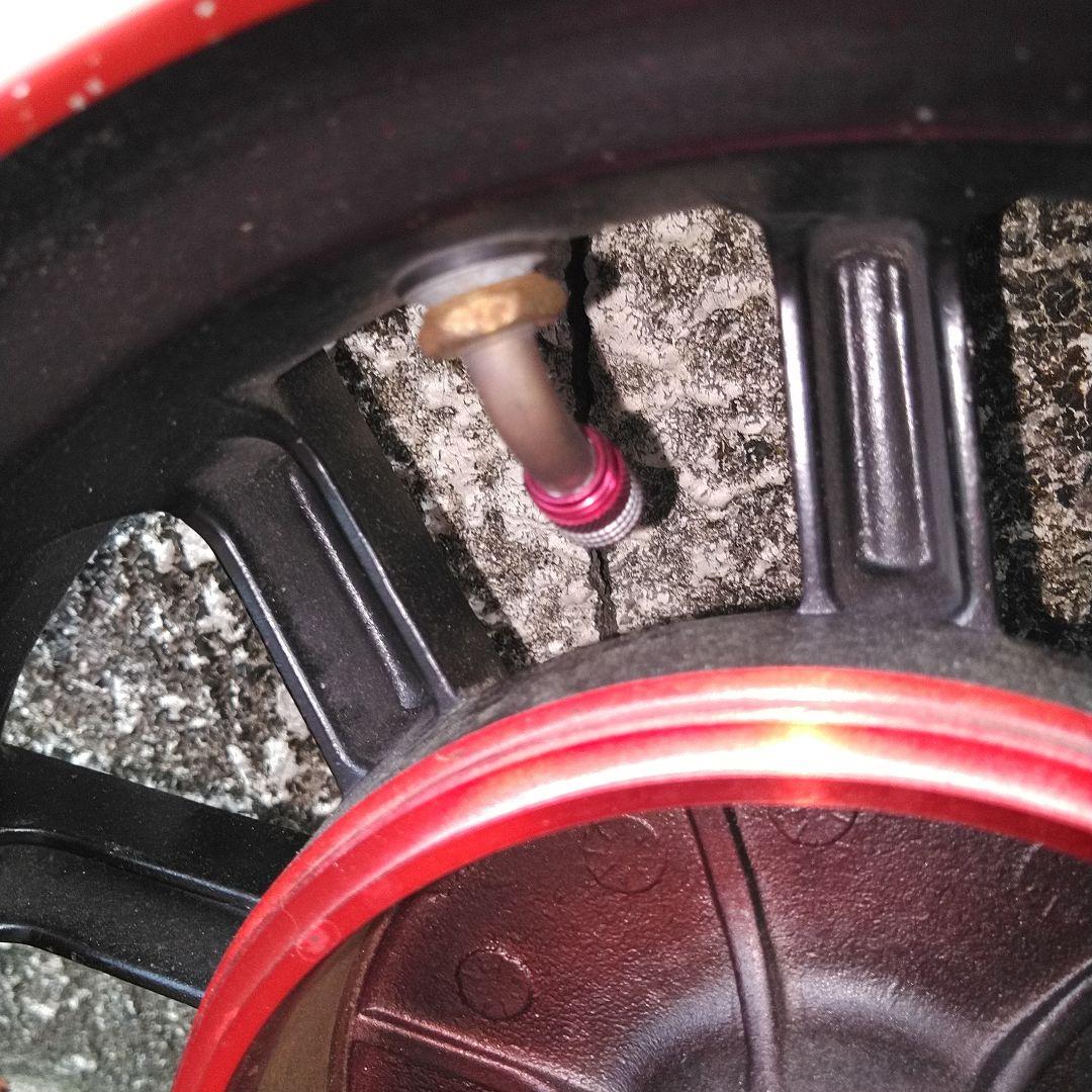 シグナスX 1.2.3型用　メーカー不明ホイール前後セット