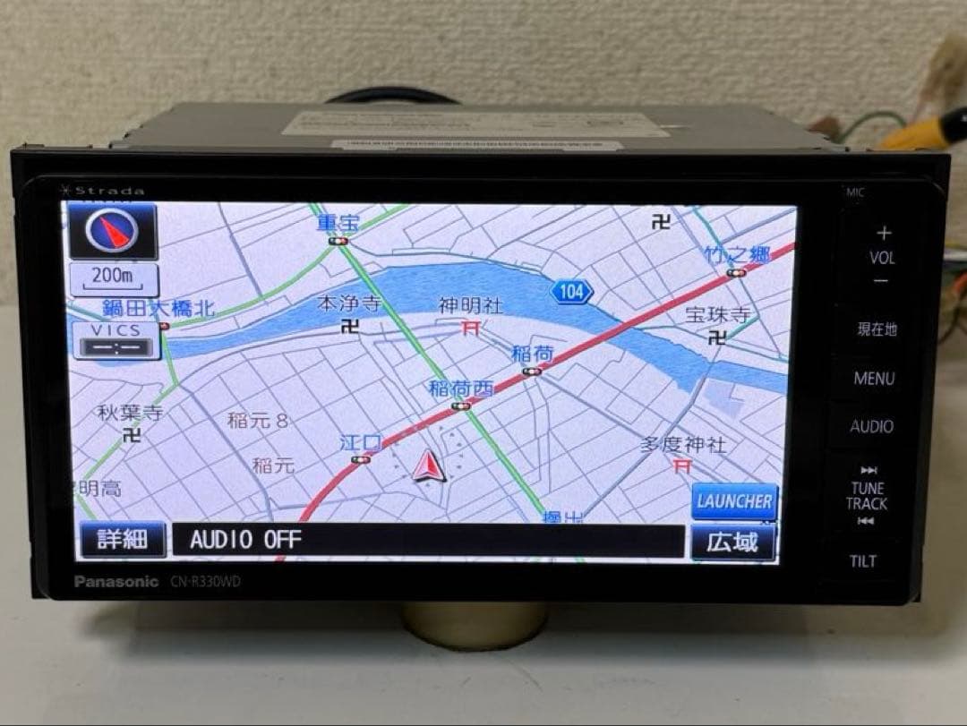 Panasonic パナソニック CN-R330WD カーナビ　データ2014年