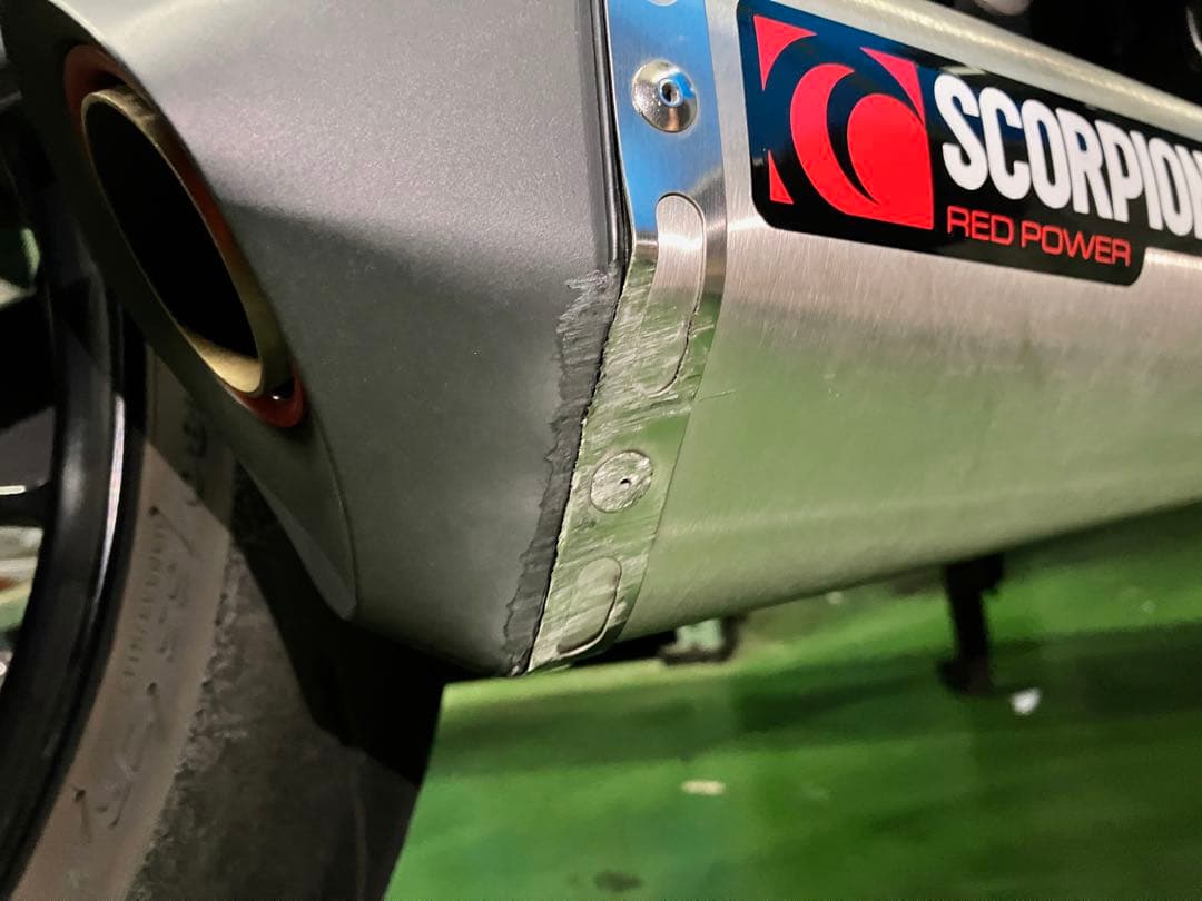 yzf-r7 フルエキ SCORPION セルケトテーパー