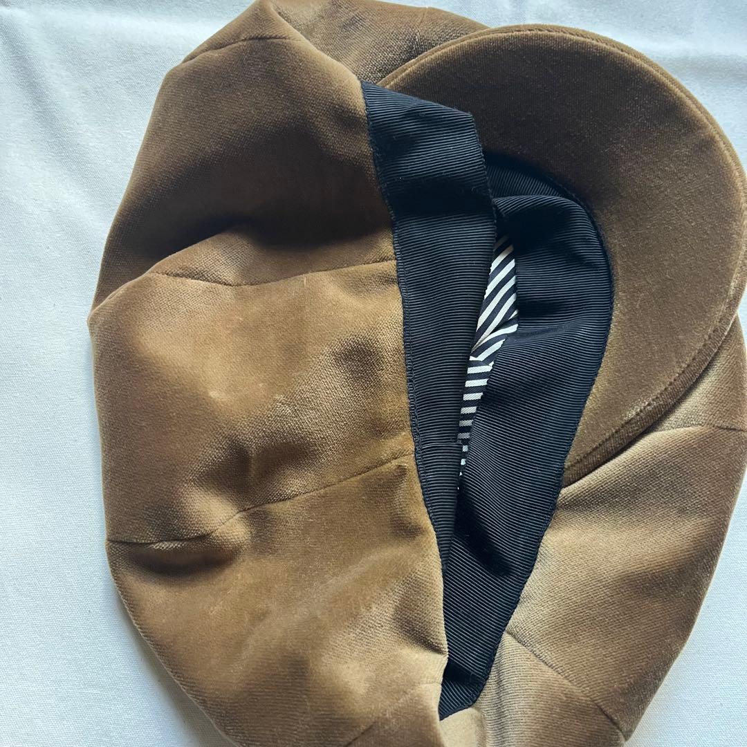 01AW ナンバーナイン　スタンダード期　キャスケット　ハット　帽子　ベレー帽