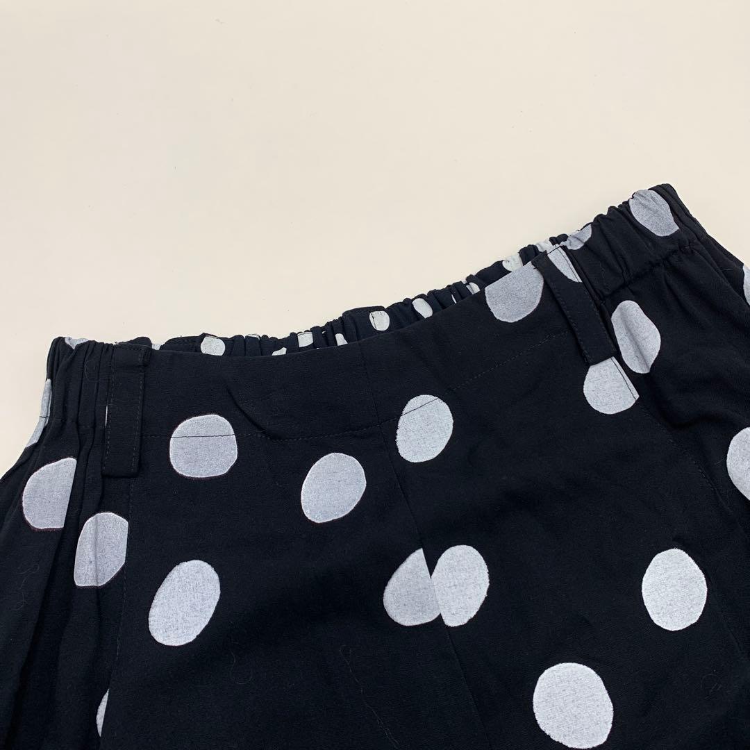 72▢萌 MOYURU ドット柄レーヨンサルエルパンツ TS0609-10