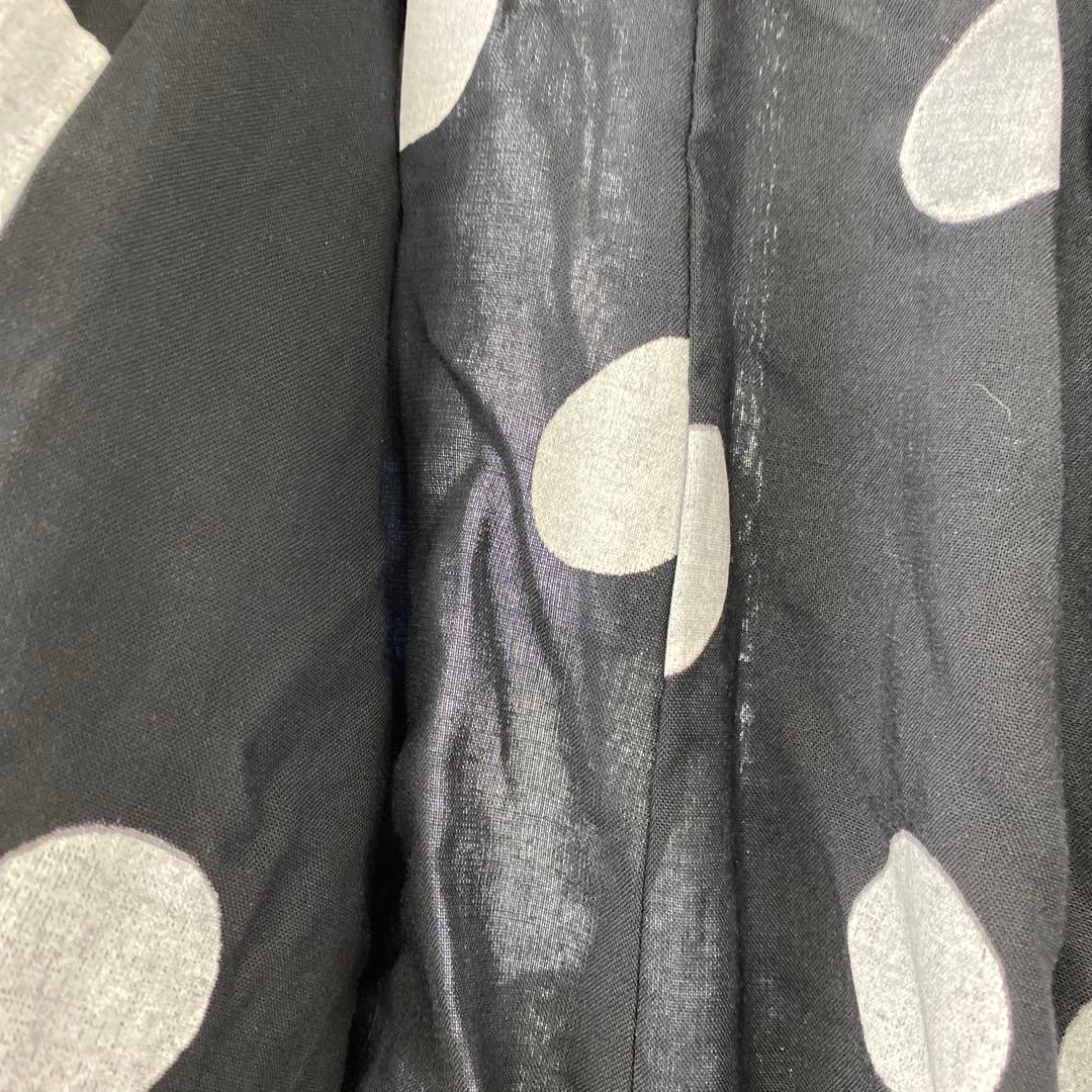 72▢萌 MOYURU ドット柄レーヨンサルエルパンツ TS0609-10