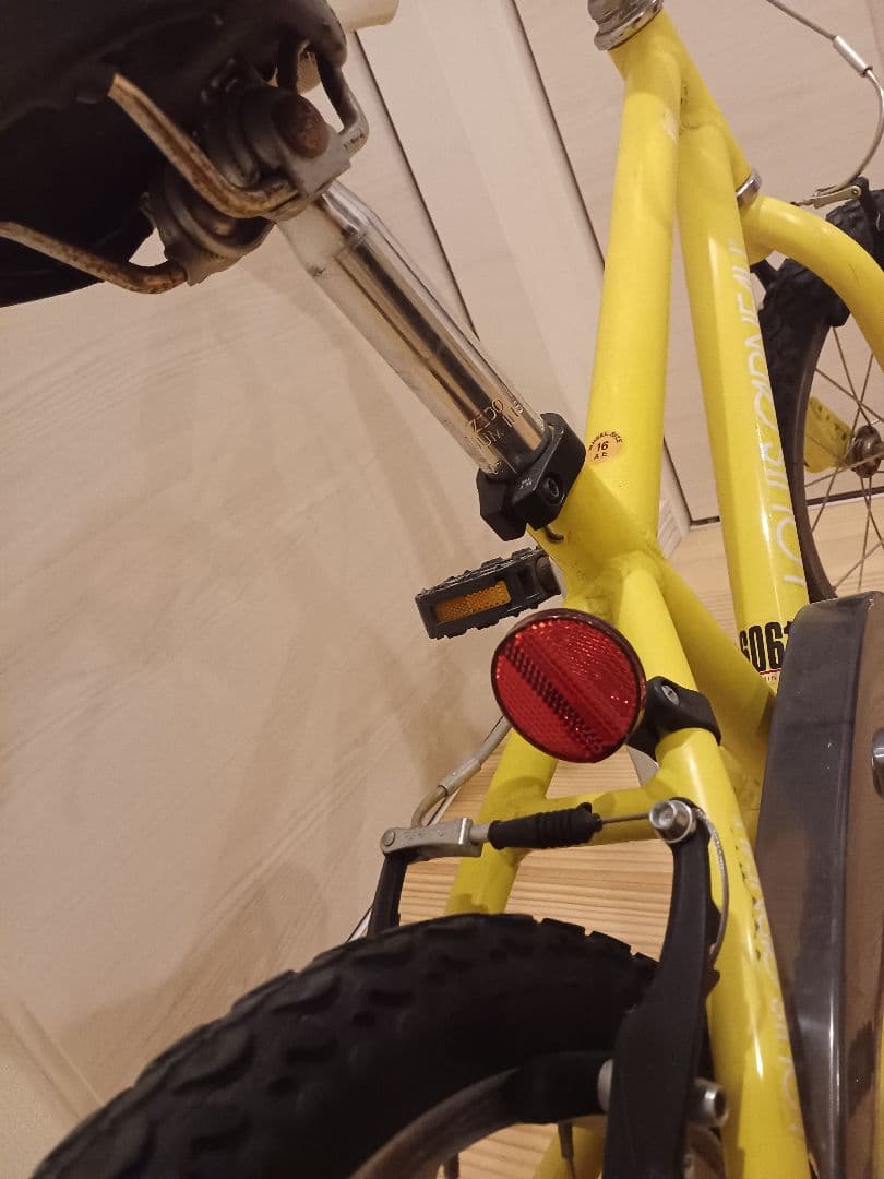 ルイガノ 16インチ 幼児用自転車　黄色