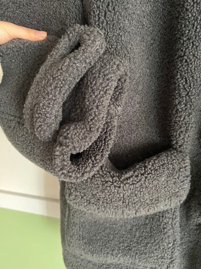 CLANE RIDGE POCKET BOA OVER COAT ボアコート