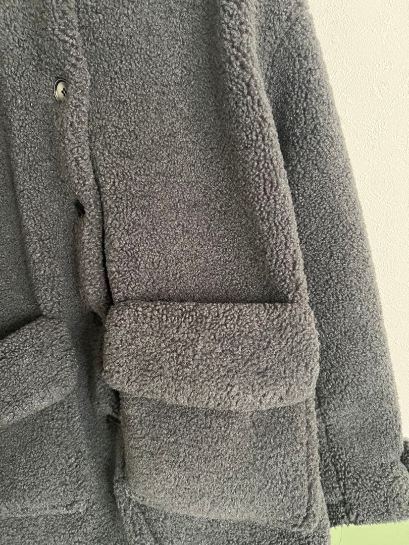 CLANE RIDGE POCKET BOA OVER COAT ボアコート