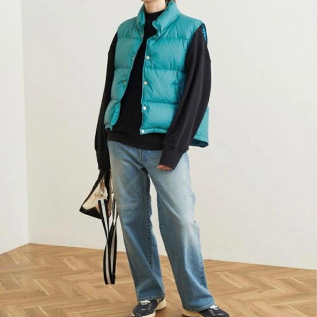 gerry vintage ジェリーヴィンテージ別注ダウンベスト サックスブルー