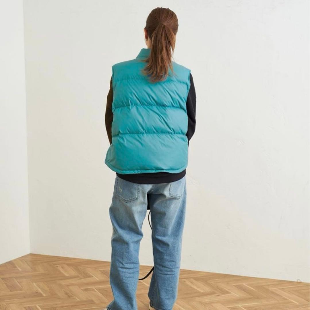 gerry vintage ジェリーヴィンテージ別注ダウンベスト サックスブルー