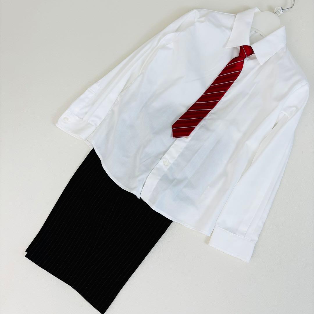 193【新品 タグ付き】Chopin 120 フォーマル 5点セット ストライプ