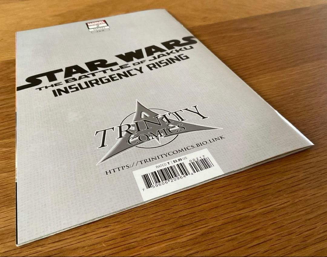 スター・ウォーズ #2 超レア表紙 アーティストサイン入り アメコミリーフ