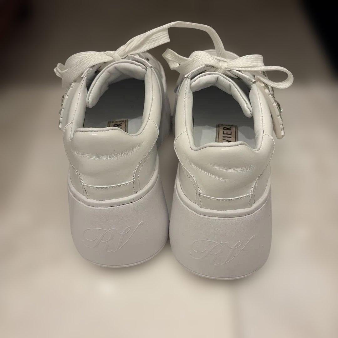 ROGER VIVIER 厚底　ホワイトスニーカー　35