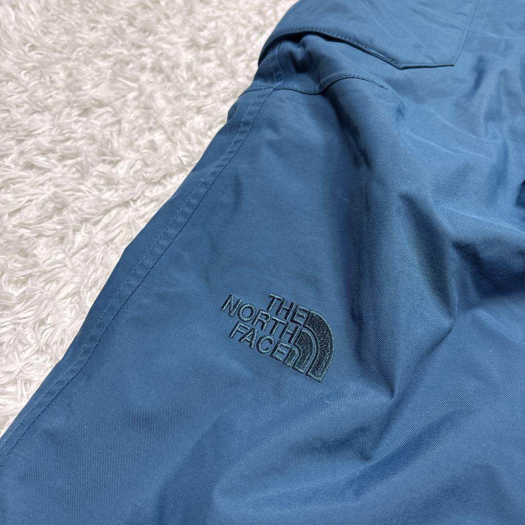 美品 THE NORTH FACE スノーボードパンツ S 青 NS61610