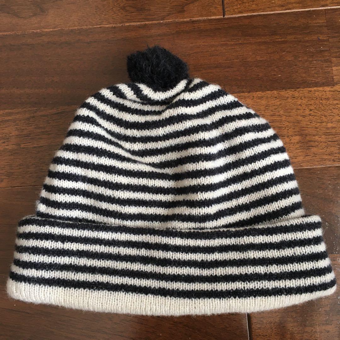 TEMBEA ニット帽　ポンポン付き