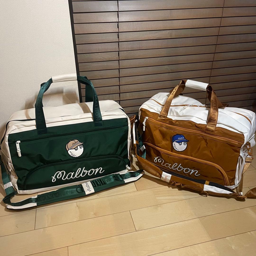 MALBON GOLF マルボンゴルフ ボストンバッグ ゴルフバッグ緑