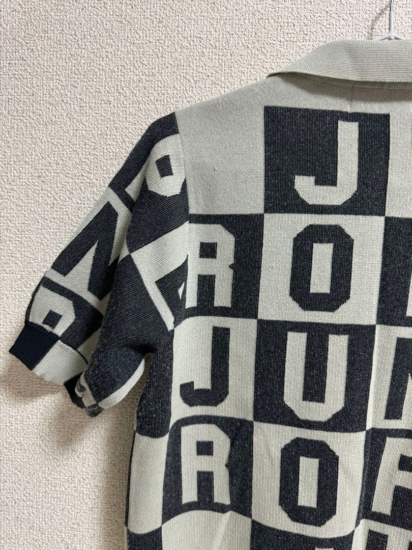新品未使用●JUN&ROPE ポロシャツL ベージュグレー　ジュンロペ