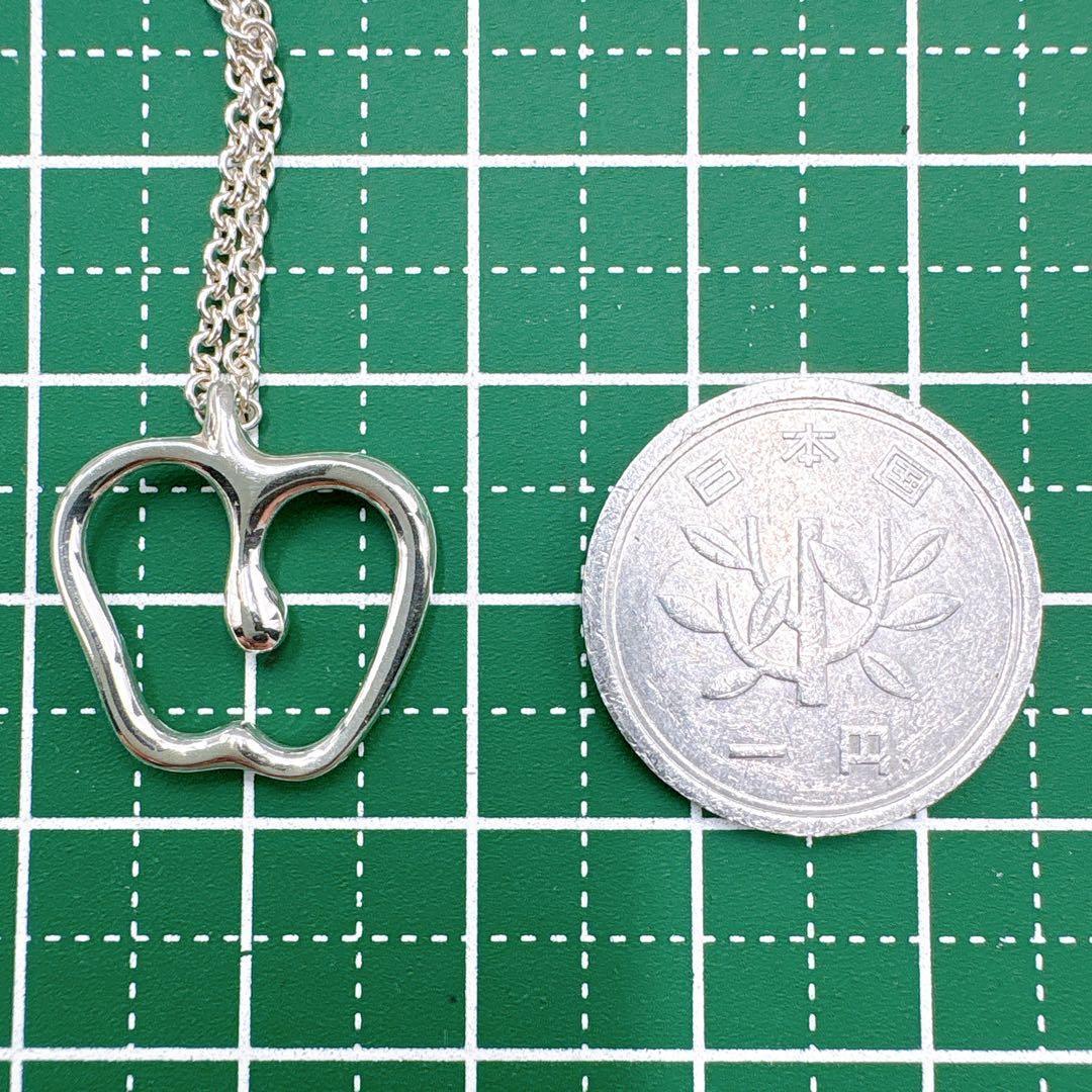 美品 オールドティファニー アップル ネックレス シルバー925