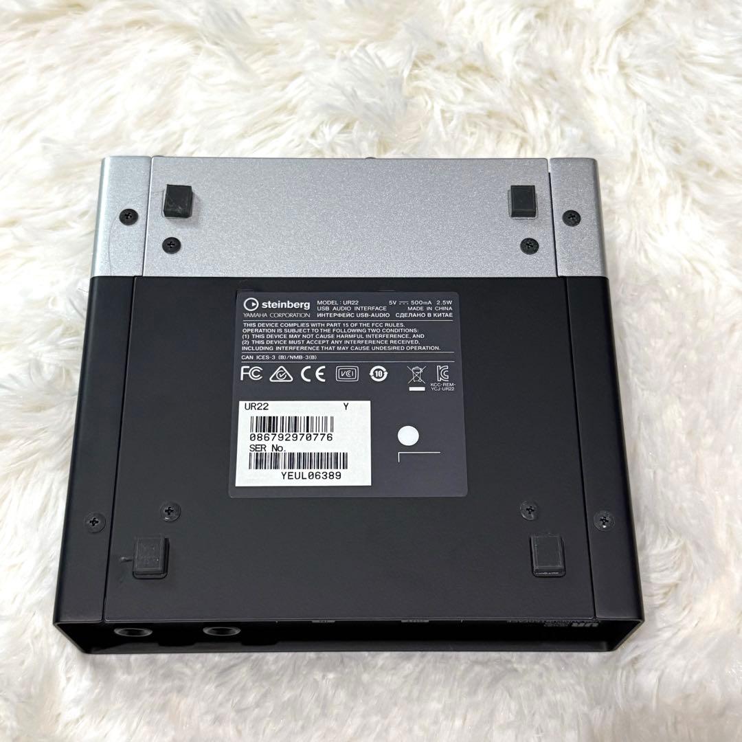 【美品】steinberg UR22 USBオーディオインターフェース