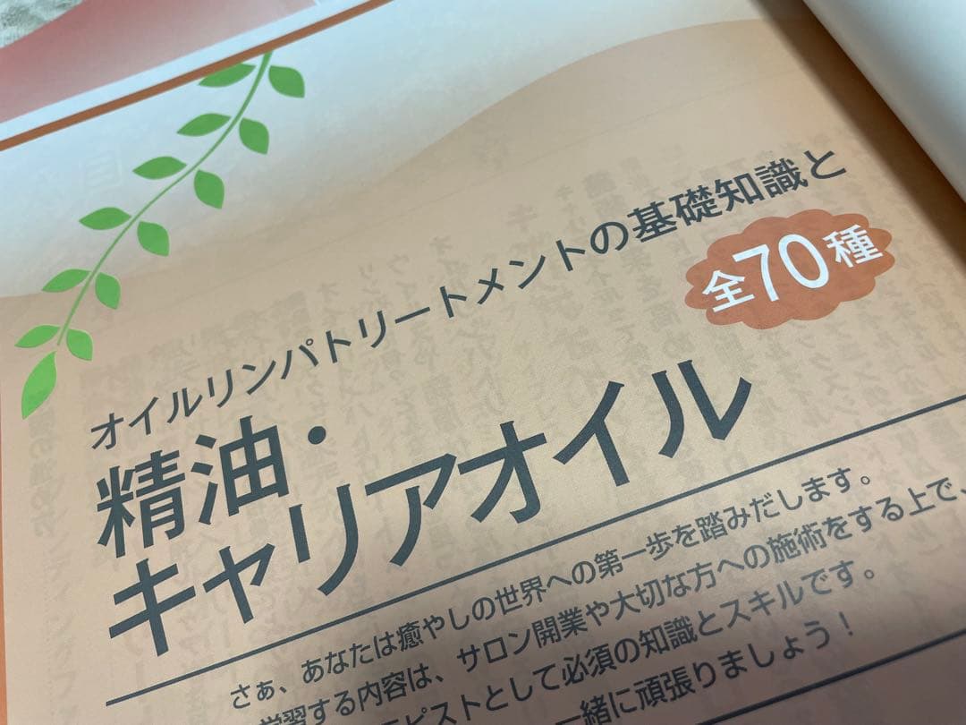 【キャリカレ】ヘッドリンパケアセラピスト　テキスト、DVD