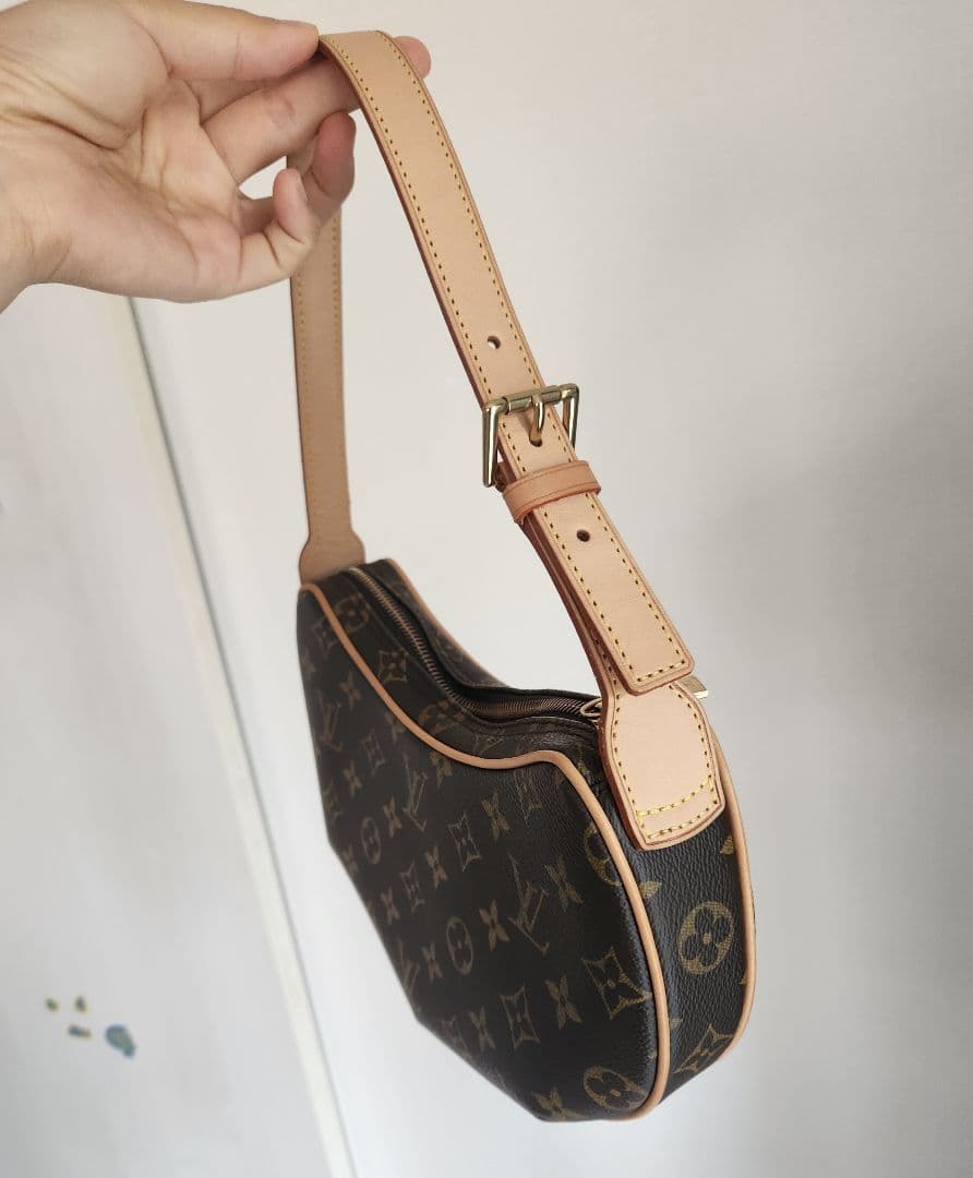 Louis Vuitton モノグラム ショルダーバッグ　クロワッサン