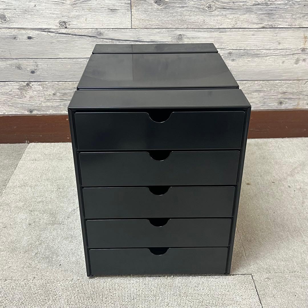 USM イノス ボックス 5段クローズ 色：graphiteblack （２）