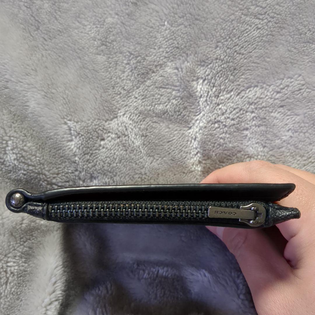 COACH　マネークリップ　折り財布　メンズ　人気の小銭入れ付き